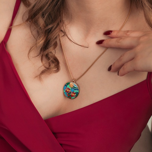 Колье Fiore Luna, BP03790-2 G фото 4